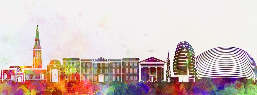 Leicester skyline