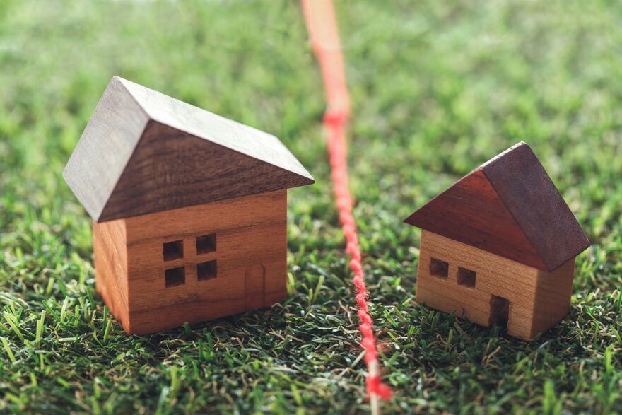 2 Houses on Grass