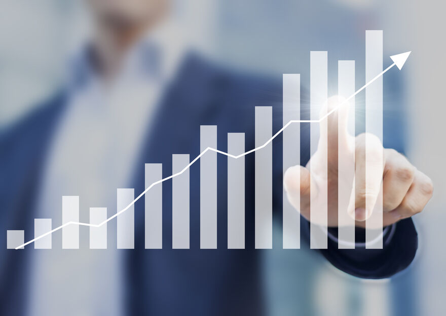 Bar chart - increasing figures