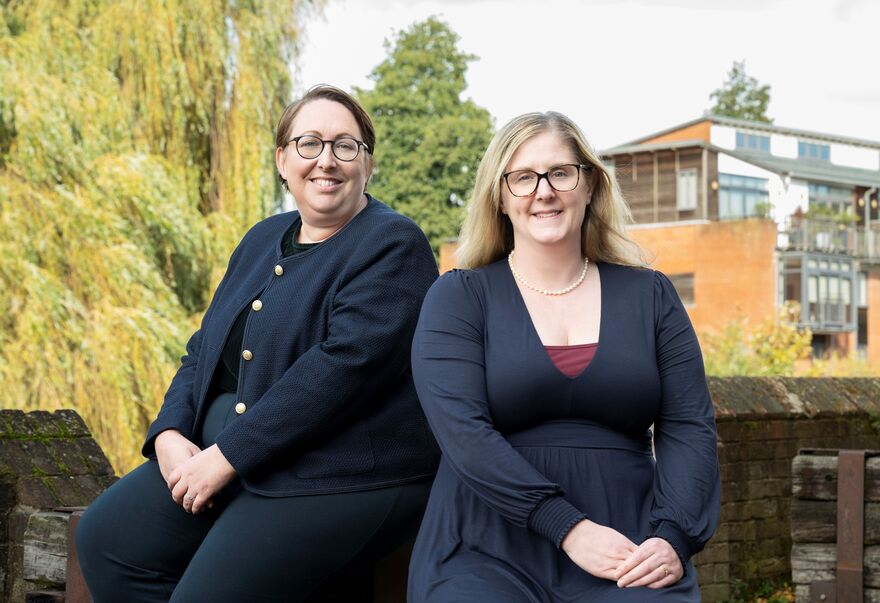 Esther Round and Katherine Danks 