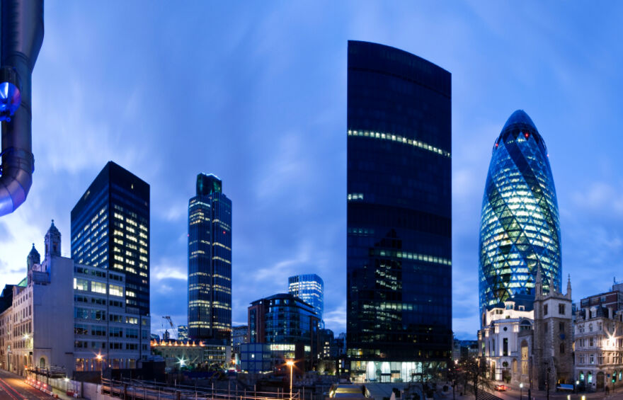 Howes Percival Commercial Property London City Skyline