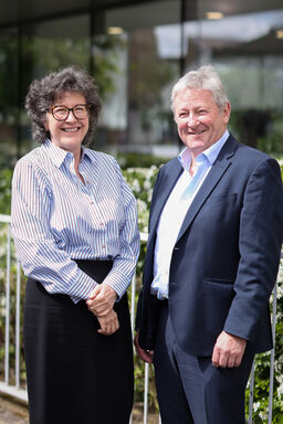 Anna Spriggs and Tim Ryan