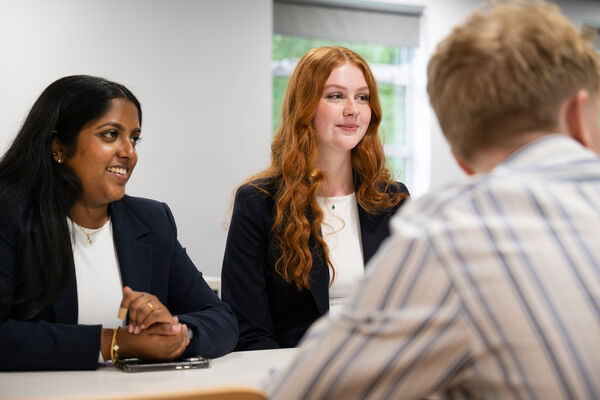 Diana Milton, Zoe Jardin and Daniel Carter 