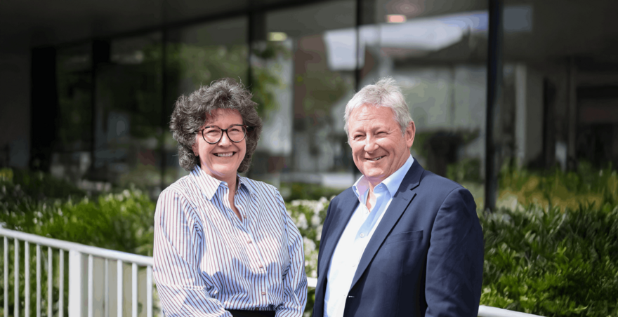 Anna Spriggs and Tim Ryan