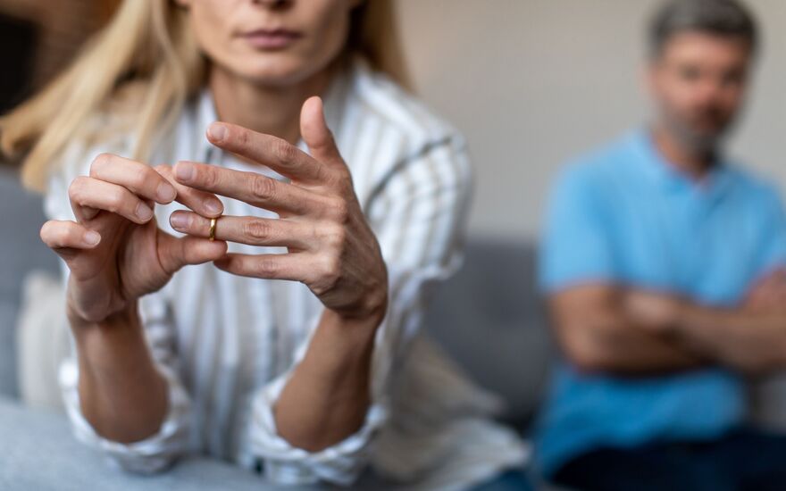 Divorce and separation flipped 