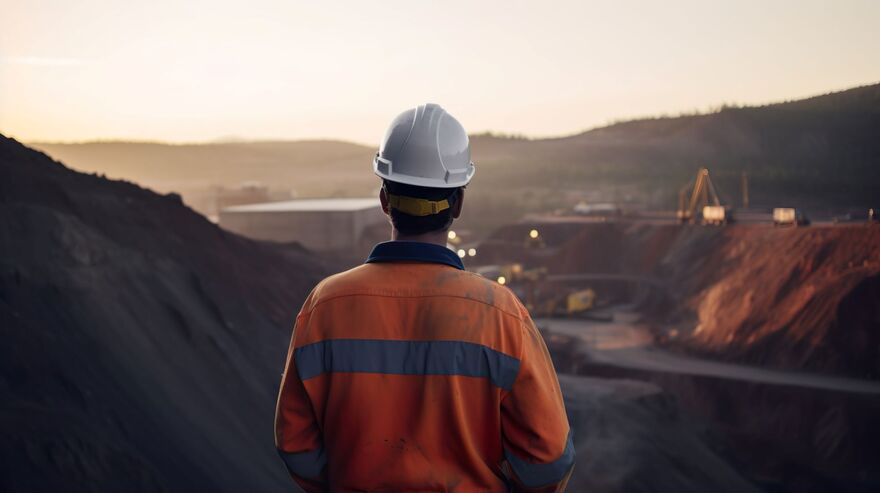 Development land and worker