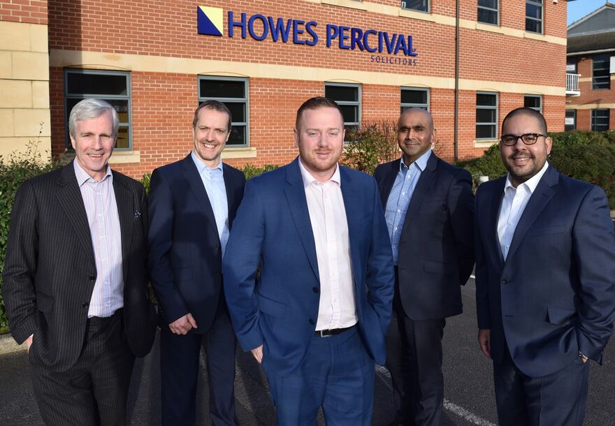 Howes Percival Corporate Hires