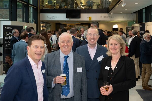 Matthew Potter Steven Beach Simon Murphy Michaela Henson - Howes Percival 10 party Cambridge 2