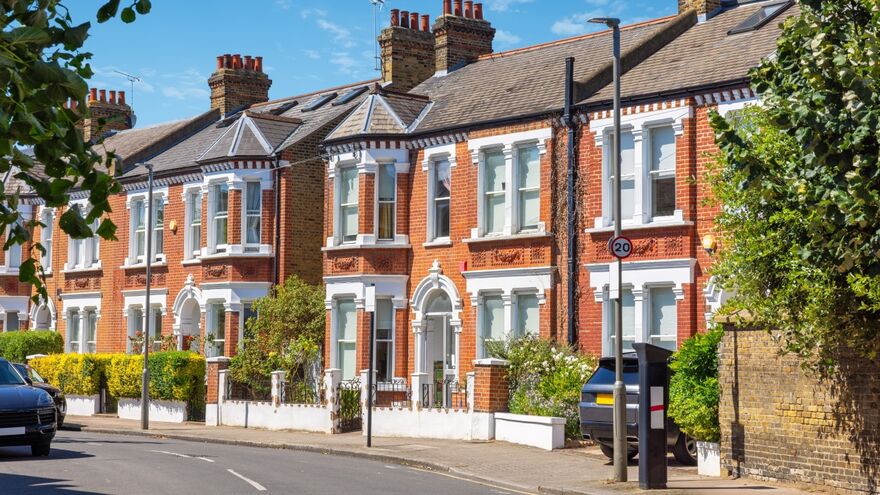 British Terrace homes 