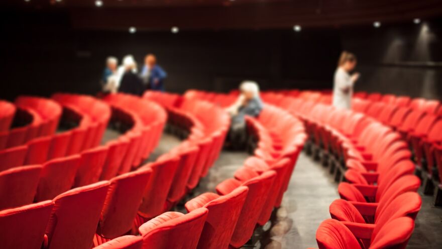 Red Theatre Seats