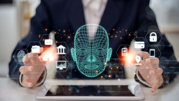 Picture of AI face 