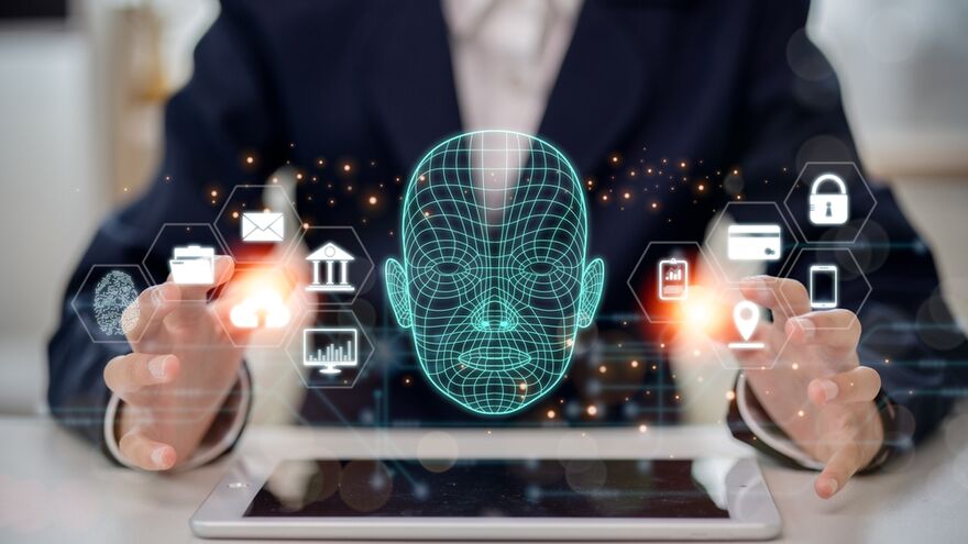 Picture of AI face 