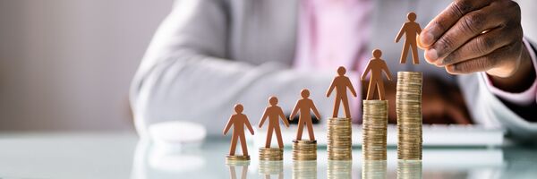 Coins with people on