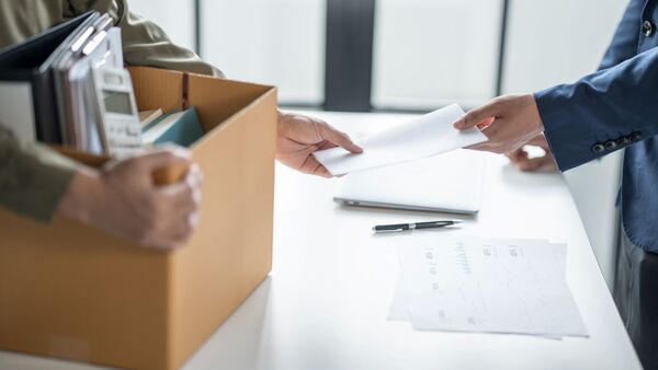 Departing Professional Businessman Resignation