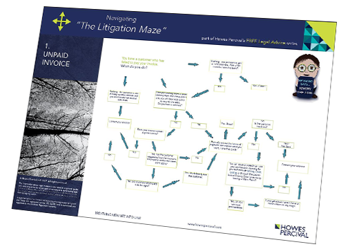 Litigation Maze 1: Unpaid Invoices